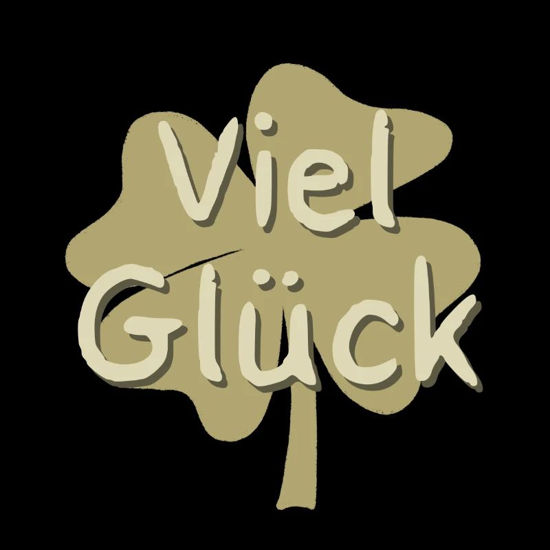 Viel Glück Kleeblatt