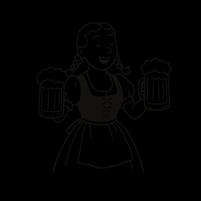 Bier mädchen
