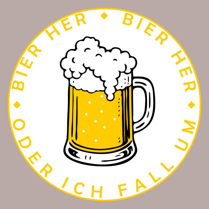 Bienen hier - Oder ich fall um!