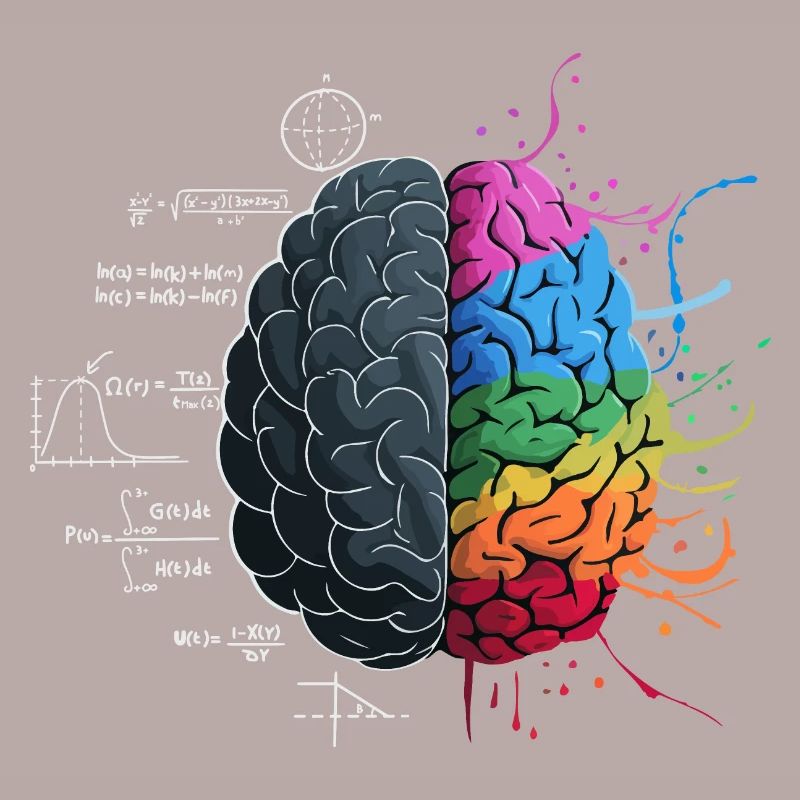 Balanced Brain: Logic Meets Art