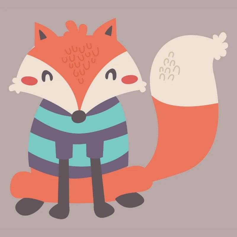 Renard doux avec Ringelpulli
