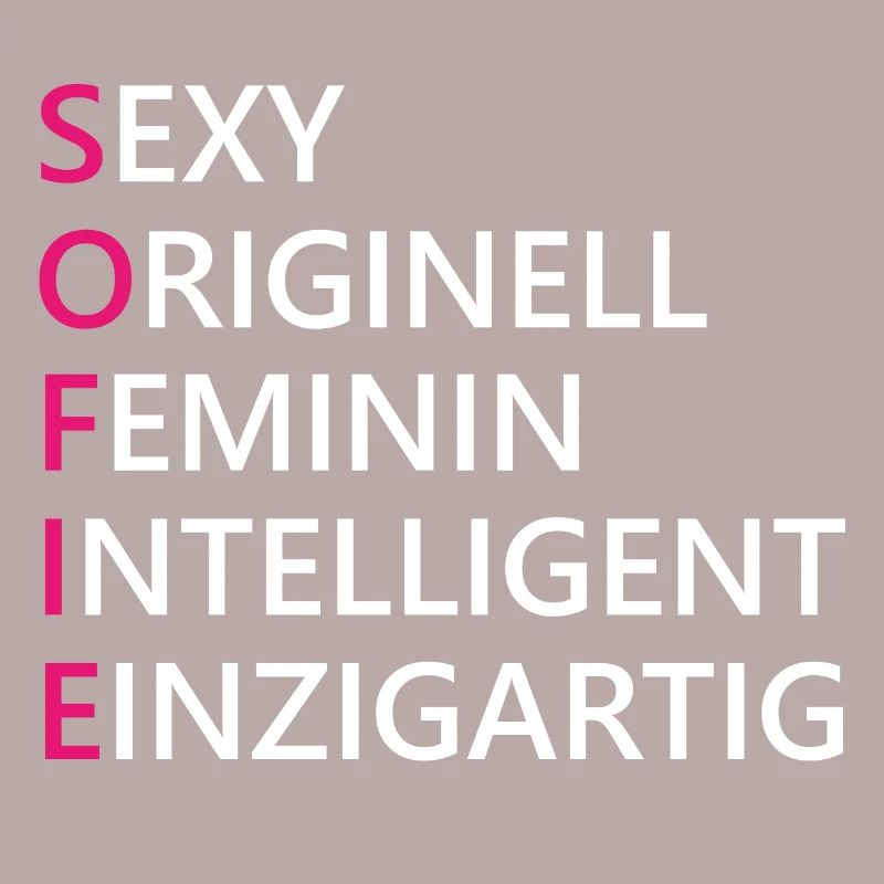 Sofie Name Geschenk