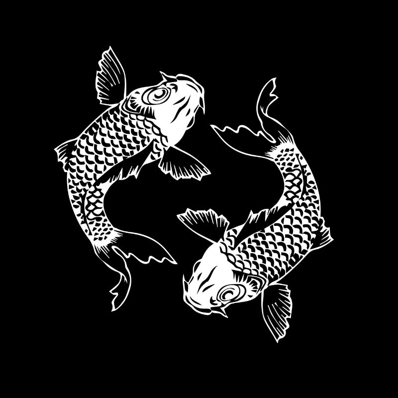 Karpfen Koi White