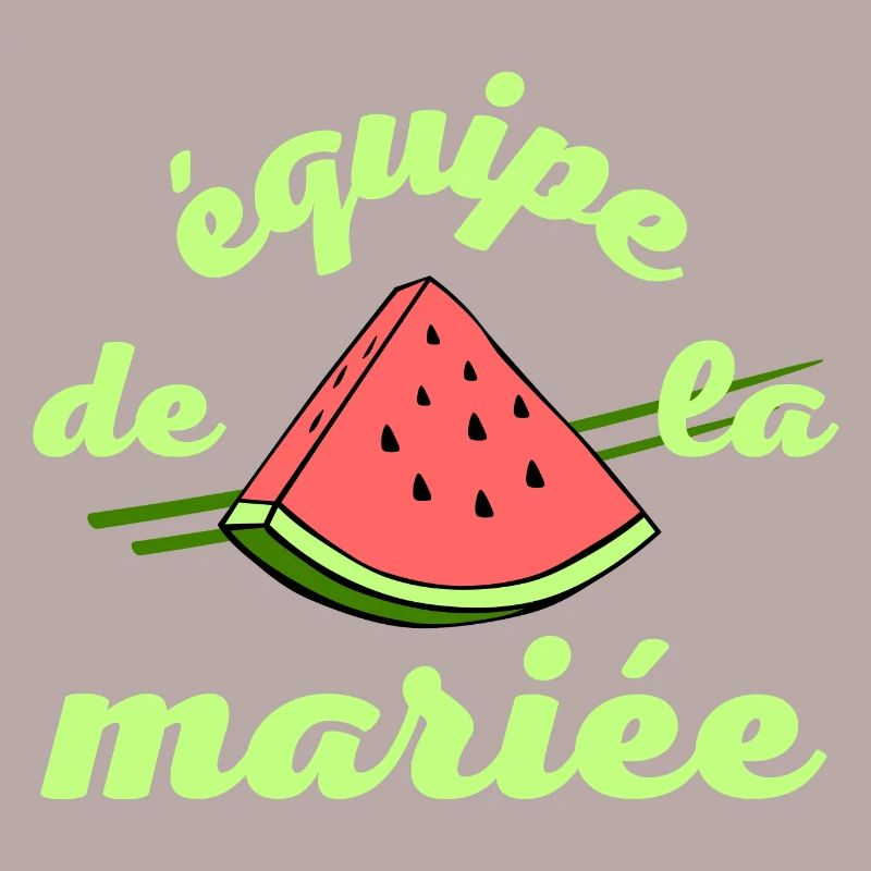 EVJF pastèque été équipe de la mariée
