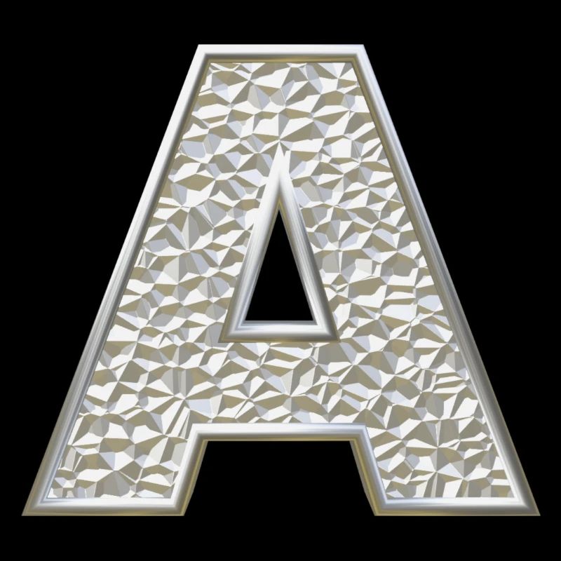 A, lettre, lettre A, initiale, initiale A, monogramme,