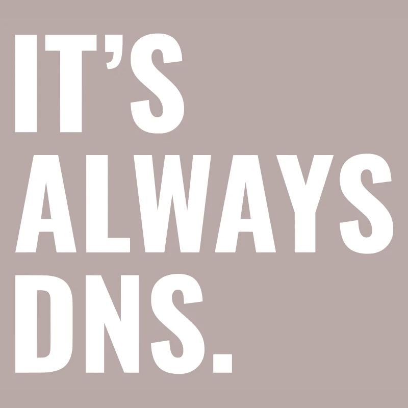 It's Always DNS Network Administrator Tech Support