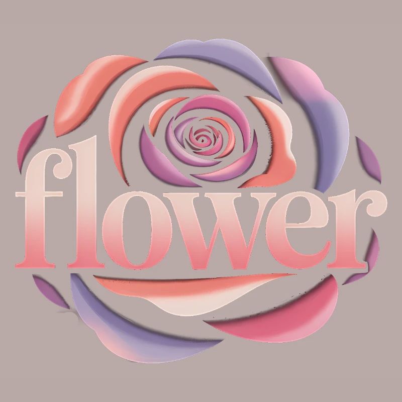 Blumen Logo - Cooles Gartendesign