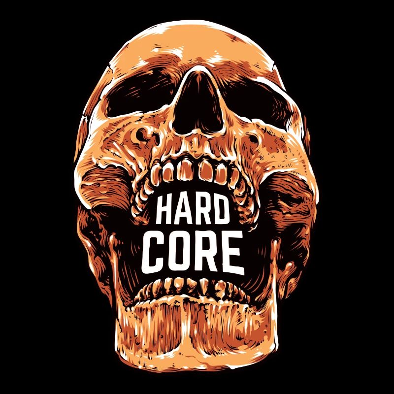 Hard-Core Gabber crâne