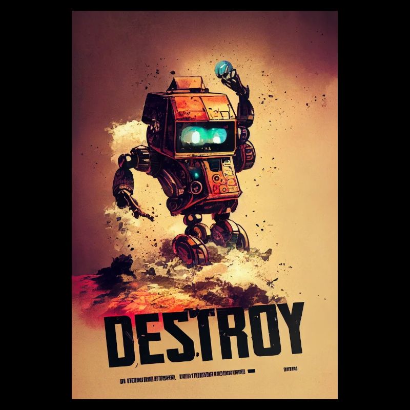 Destroy Robot Construction Site