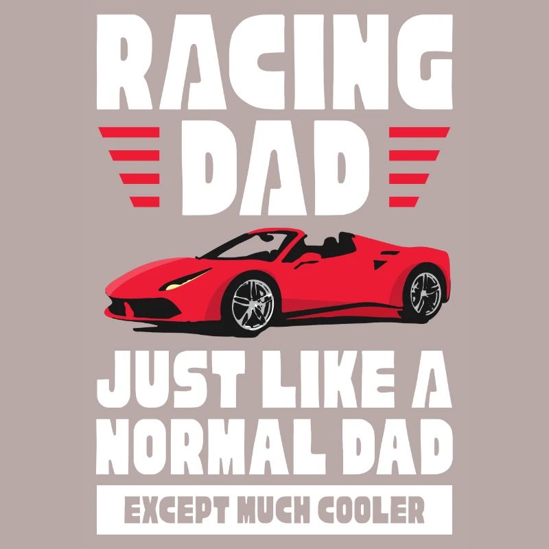 Papa de course comme un design normal mais beaucoup plus cool