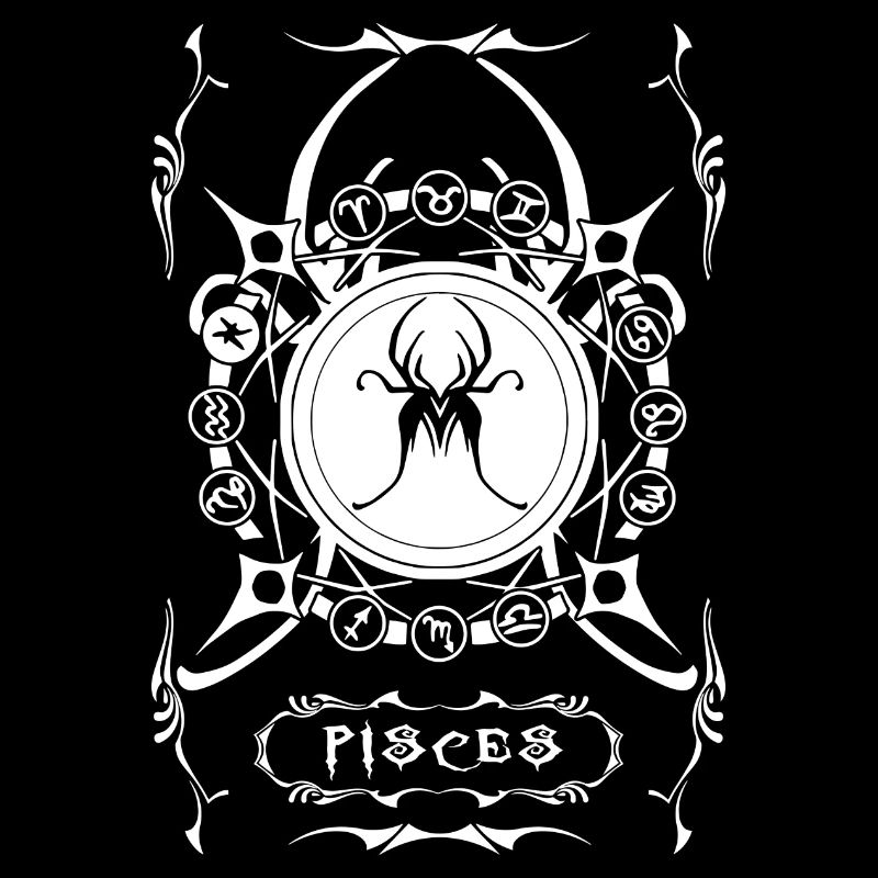 PISCES Signe Zodiaque poisson