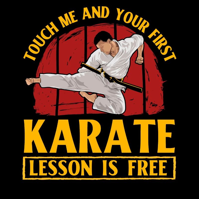 Touch me and your first Karate lesson is free