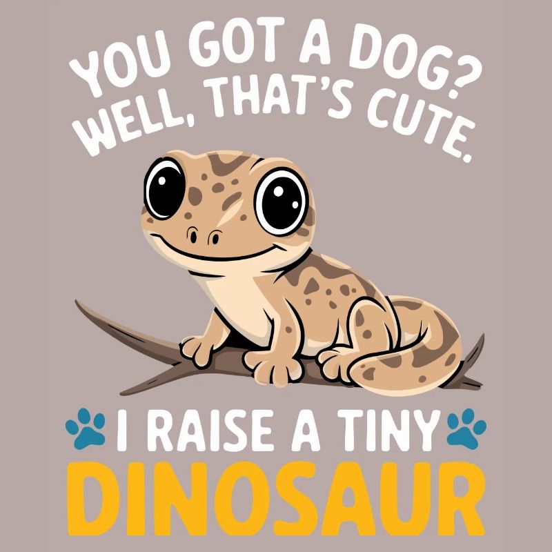 Funny Tiny Dinosaur Lizard