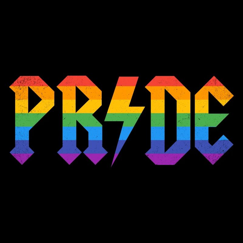 PRIDE Flag Rock