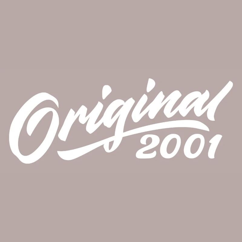 Original 2001 Geburtstagsgeschenk 2001