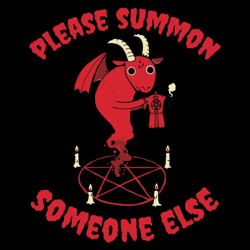 Please Summon Someone Else - Satan Lucifer Devil