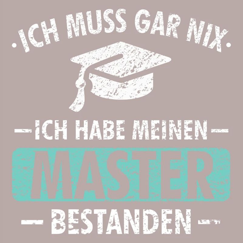 Master Studium Prüfung Abschluss Geschenk
