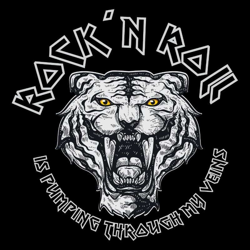 Rock 'n' Roll is pumping through my veins Geschenk