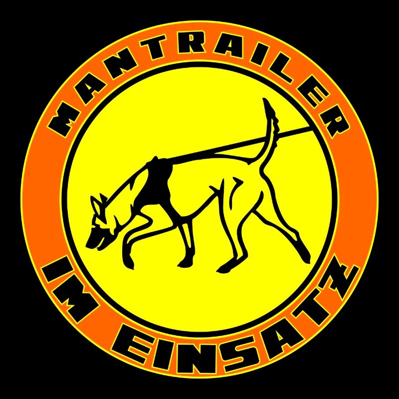 Mantrailer en action Malinois