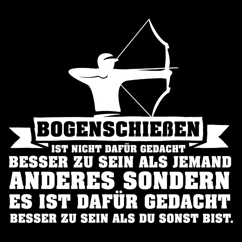 Bogenschießen ist anders Geschenk Bogenschütze