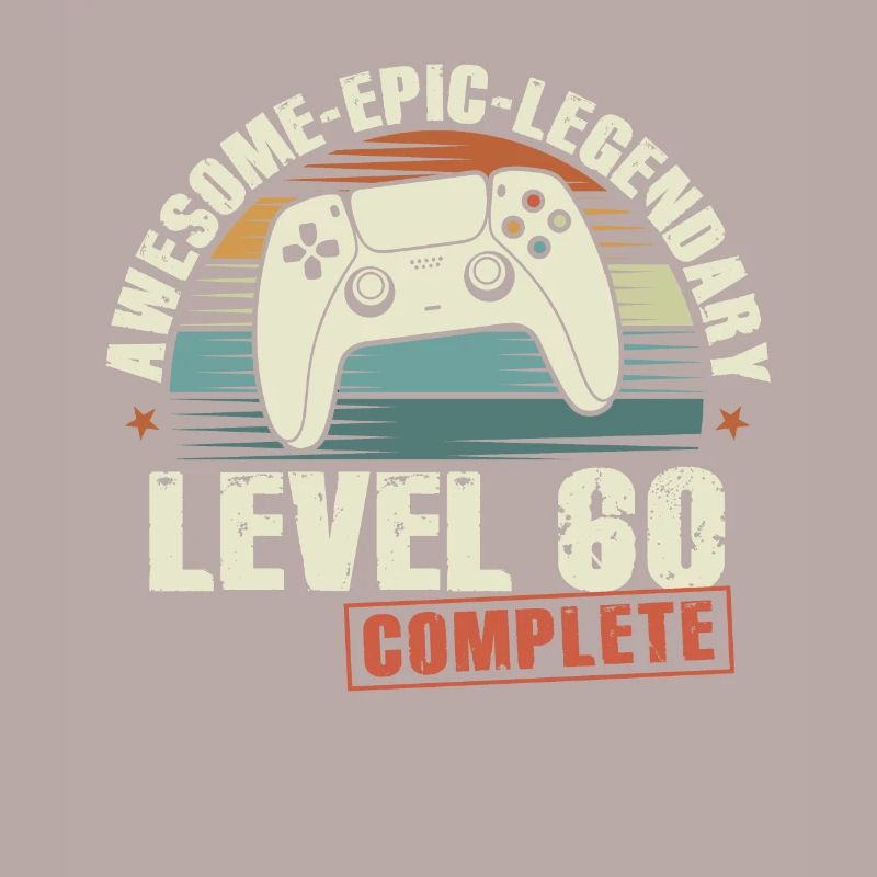 Level 60 Complete 60th Birthday Gift