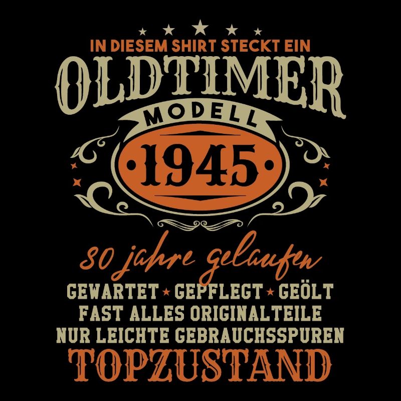 Oldtimer Modell 1945 Jahrgang Geburtstag Geschenk