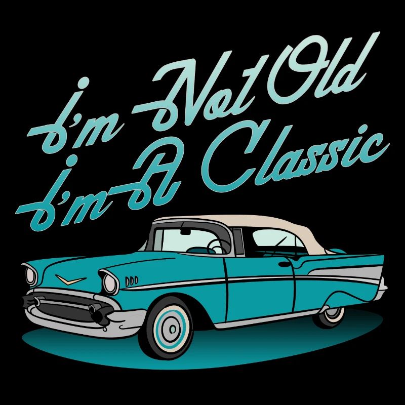 Graphique de voiture classique