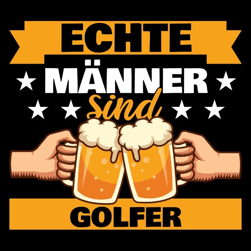 Echte Männer sind Golfer