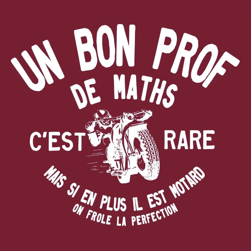 Un bon prof de maths motard c est rare