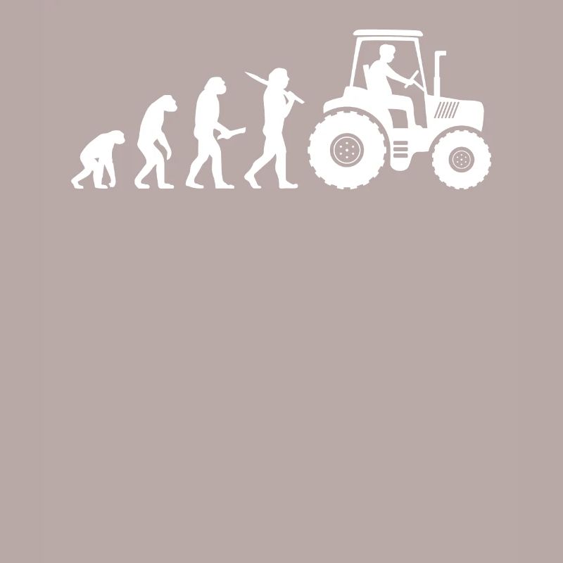 Farmer Tractor Evolution Farmer Trecker Gift
