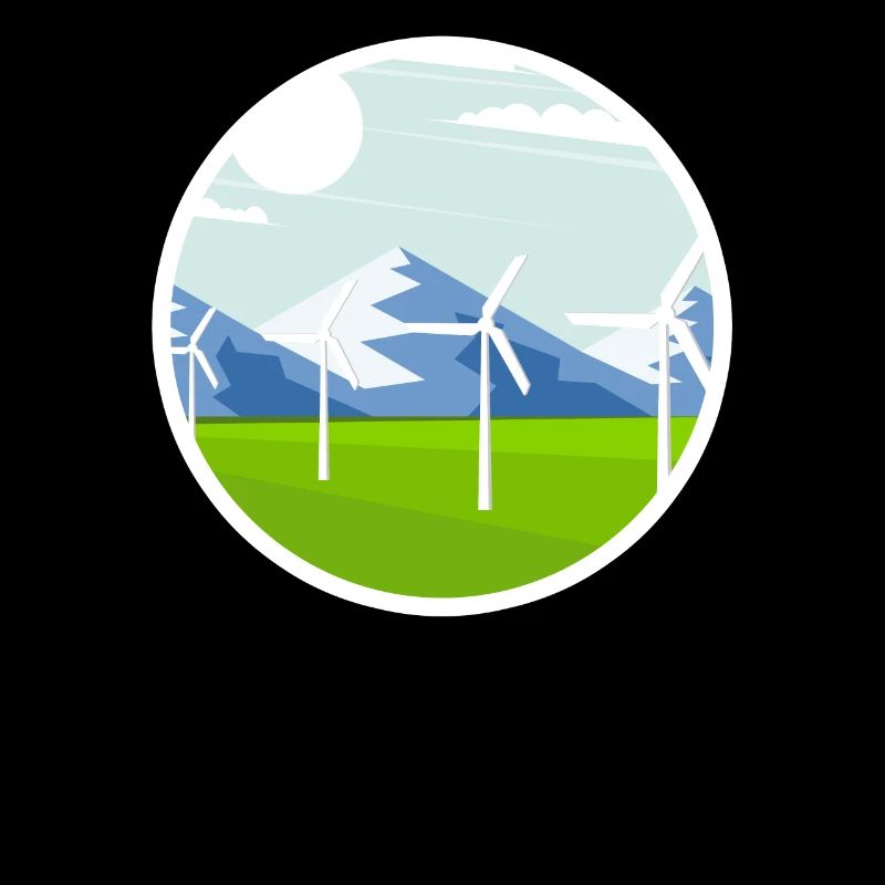 Montagnes et éolien Énergie durable