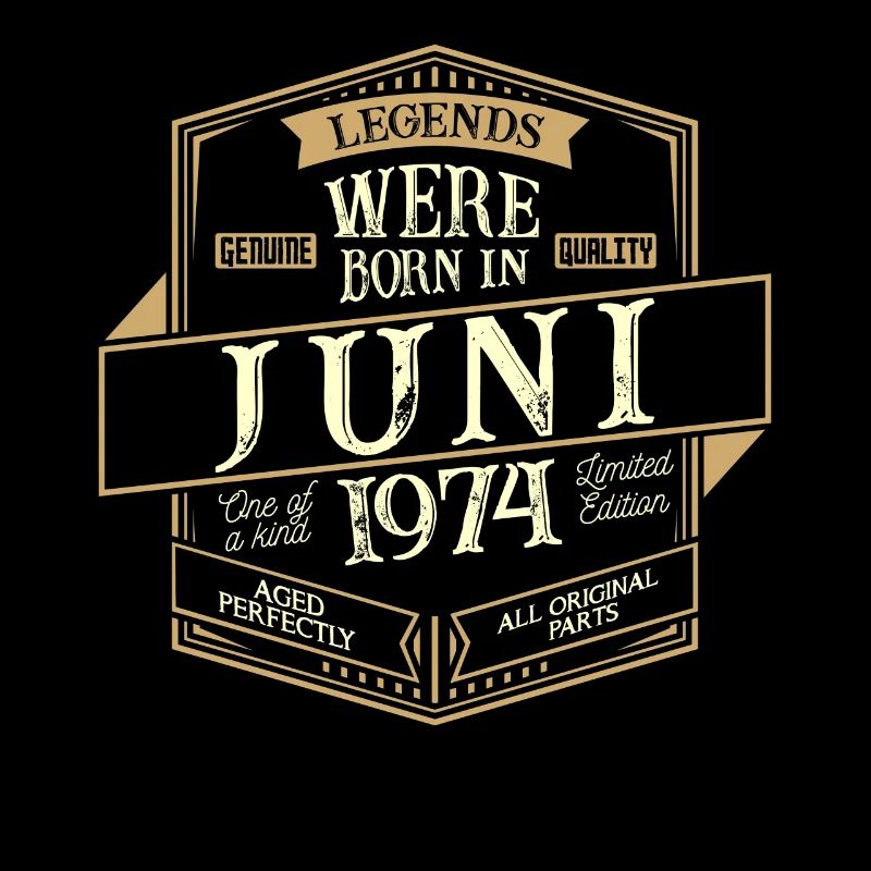 Juni 1974 Geburtstag Mann