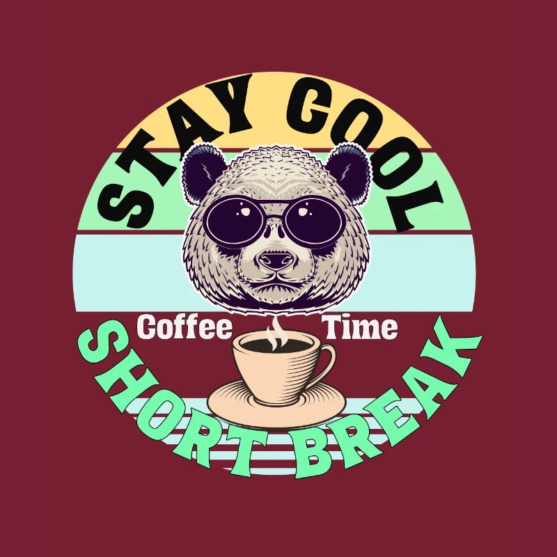 Kaffee Panda Temps de pause café Kaffee Pause