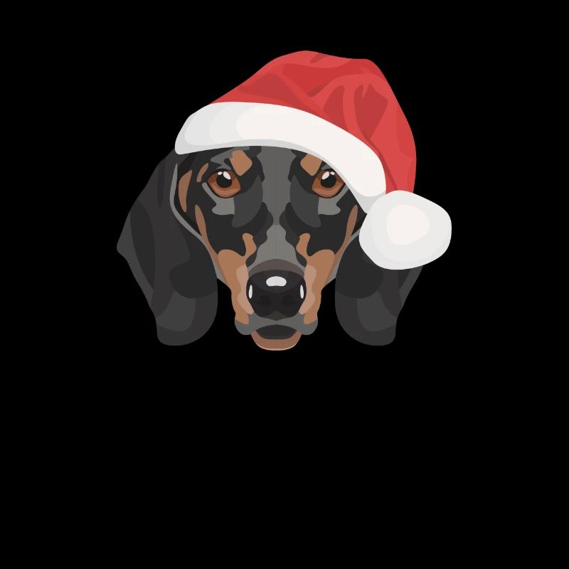Teckel Joyeux Noël