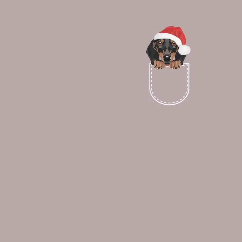Teckel Joyeux Noël