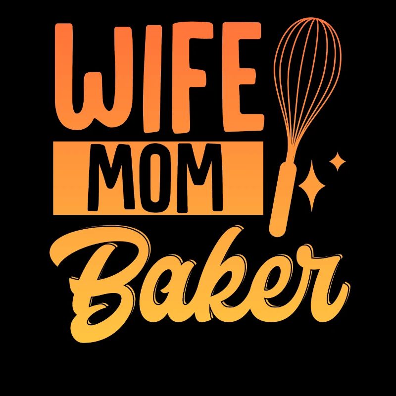 Baker Mama Mère Baking Wife Mama Baker Mutt