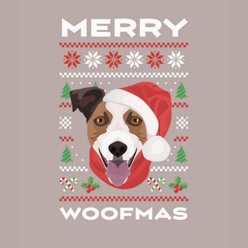 Jack Russell Terrier Joyeux Noël