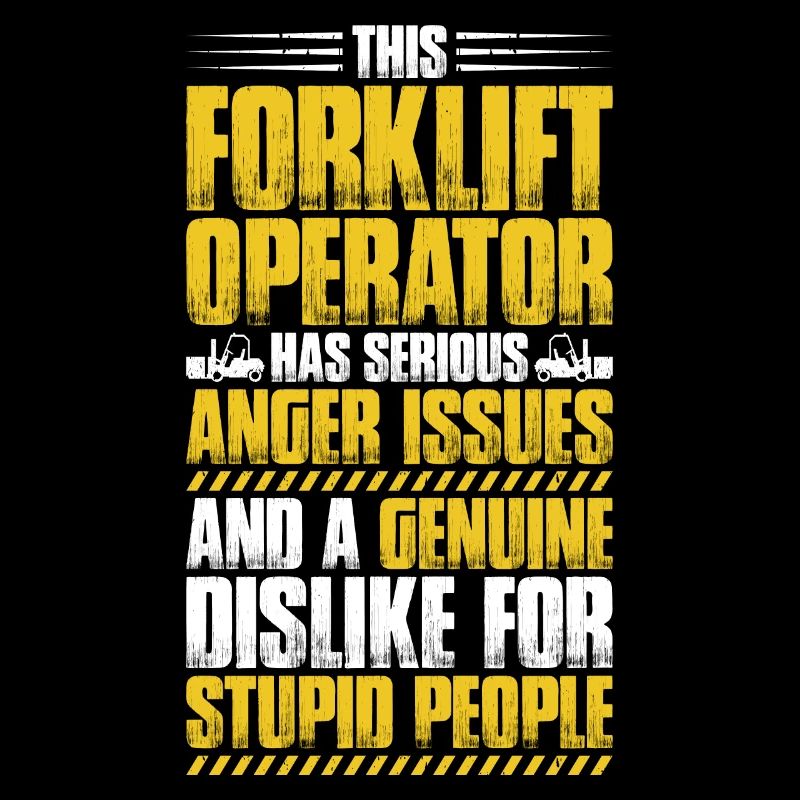 Staplerfahrer Gabelstaplerfahrer Forklift Operator