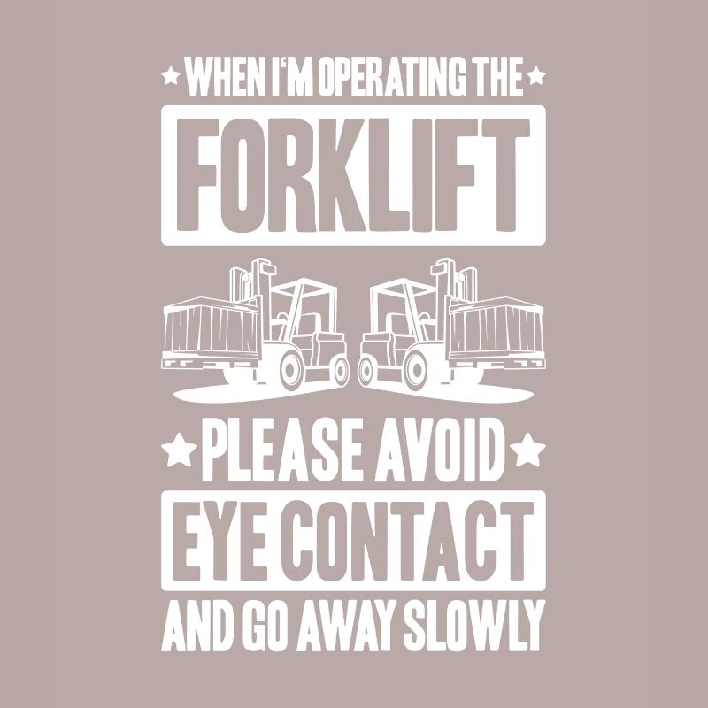 Staplerfahrer Gabelstaplerfahrer Forklift Operator