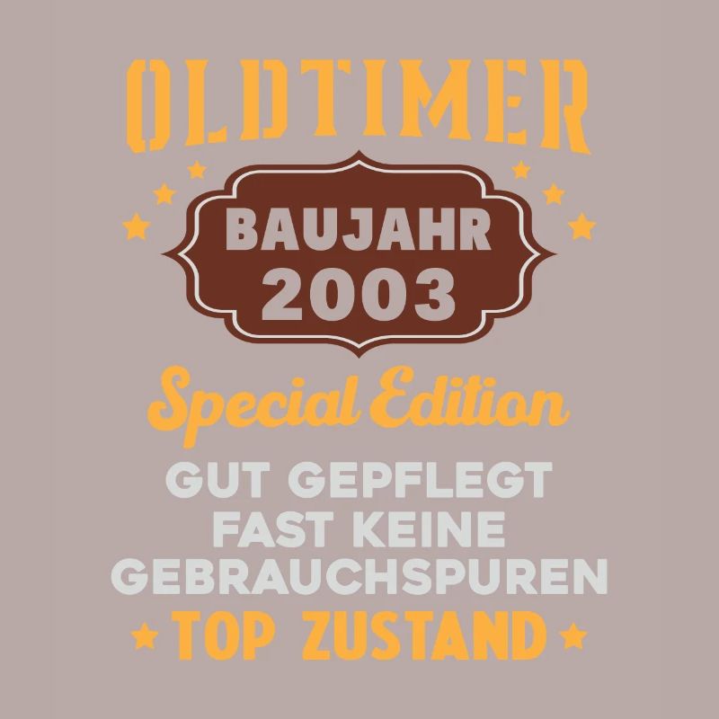 Oldtimer Baujahr 2003 Geburtstagsgeschenk