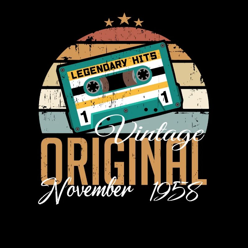 Born in November 1958 Retro
