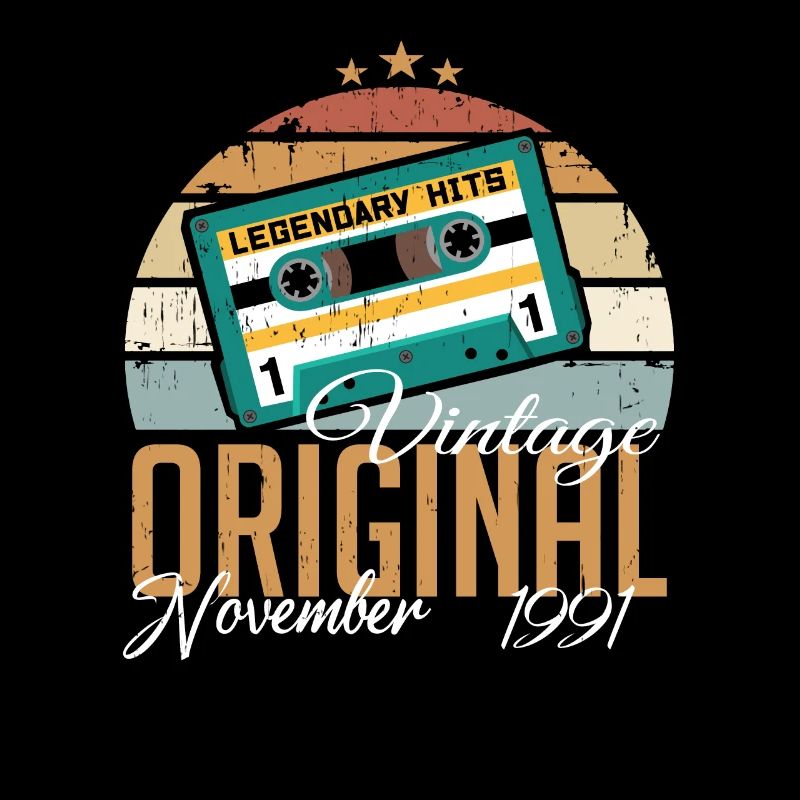 Born in November 1991 Retro