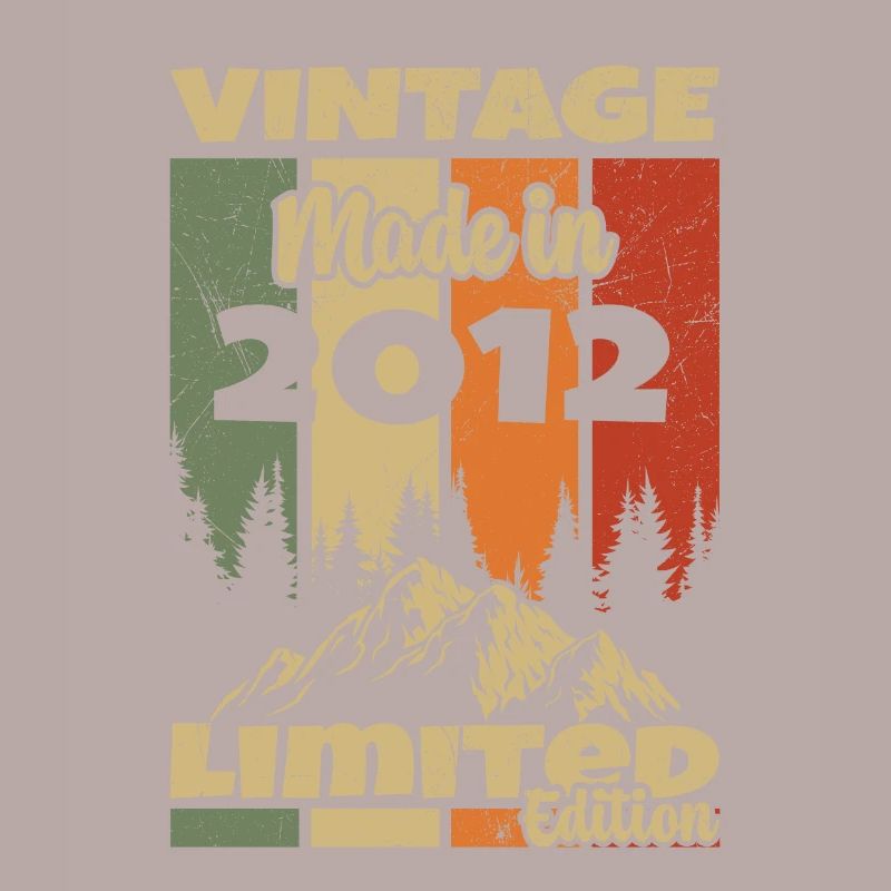 Vintage 2012 Birthday Gift Idea 2012