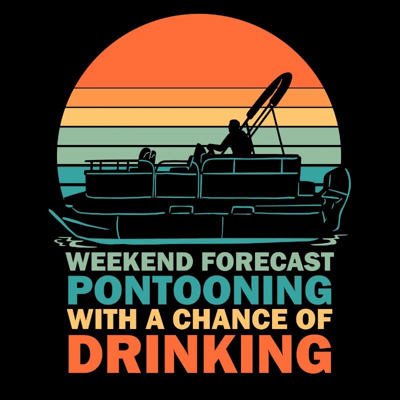 Wochenendvorhersage Pontooning mit einer Chance auf Getränk