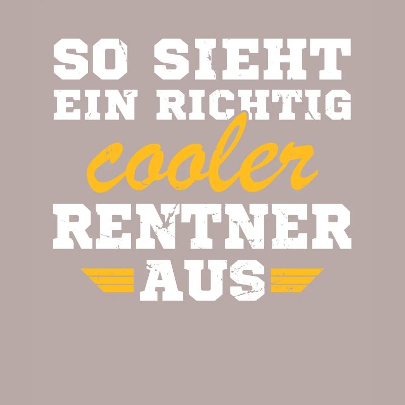 So sieht ein richtig cooler Rentner aus