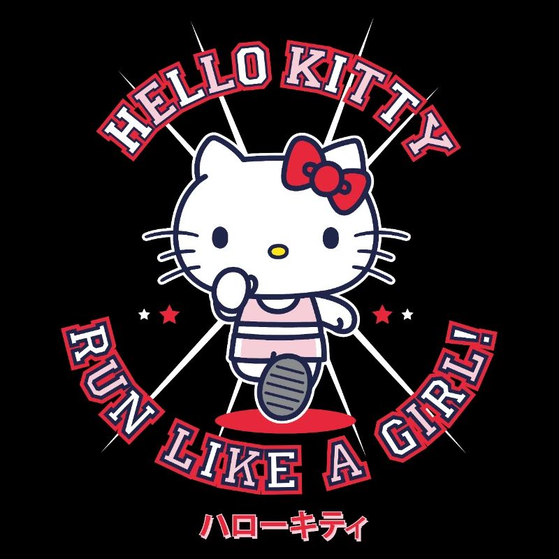 Hello Kitty Run Like A Girl
