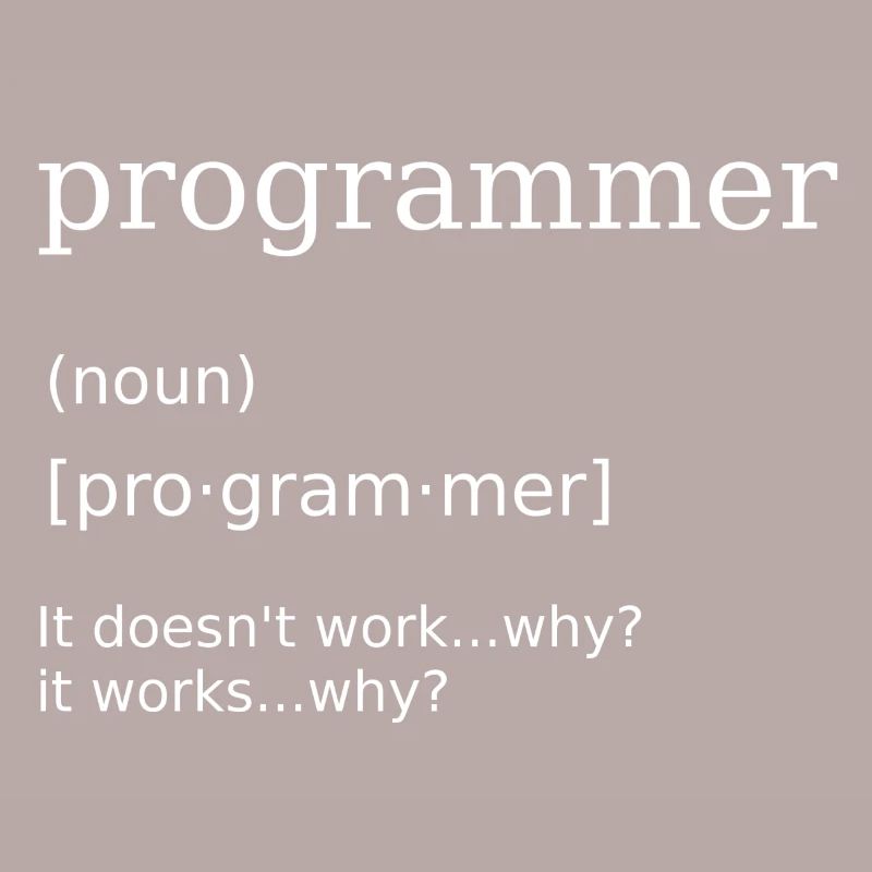 Programmer Computer Scientist Programming Humor