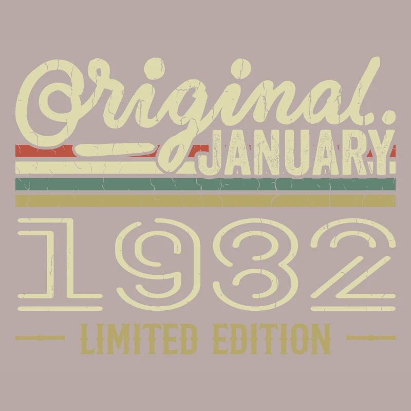 Januar 1982 Geburtstag Januar 1982 Geschenk 1982