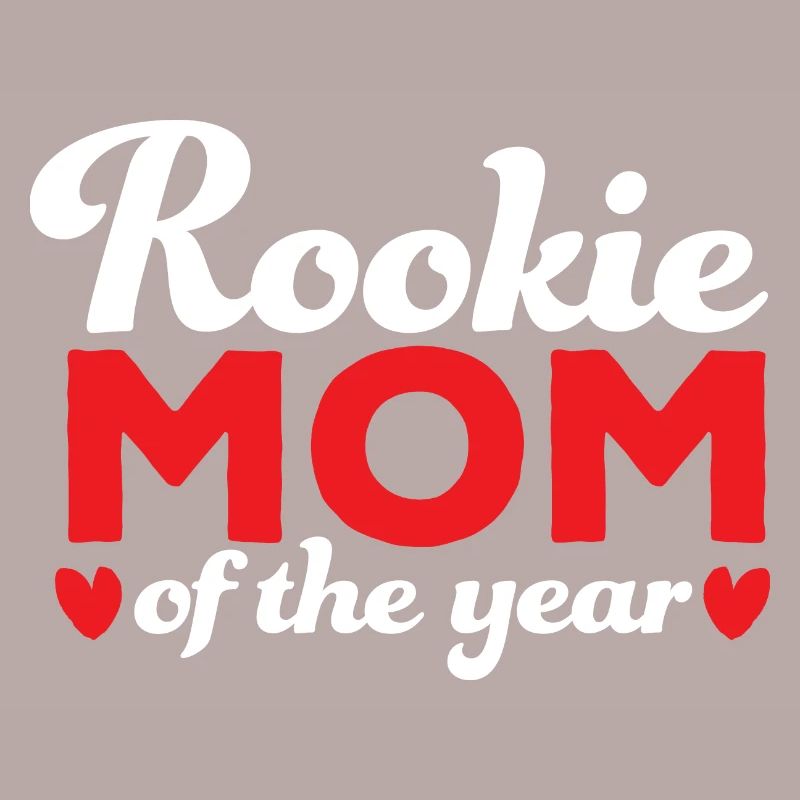 Rookie Mom des Jahres Neue Mutter Muttertag Mutter