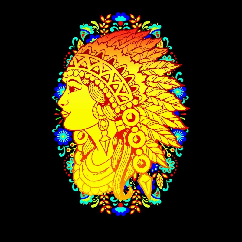 Native American Feather Native America